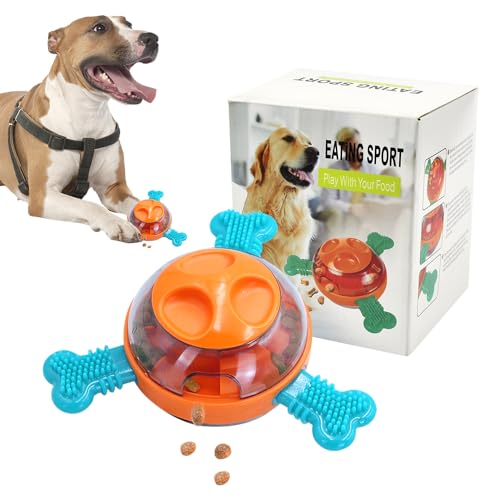 YBCCBY Intelligenzspielzeug Hunde Futterball Slow Feeder Intelligenzspielzeug Hundespielzeug Hundebeschäftigung Schnüffelball Hunde Denkspielzeug Schnüffelspielzeug Snackball Hundeball für Haustier von YBCCBY