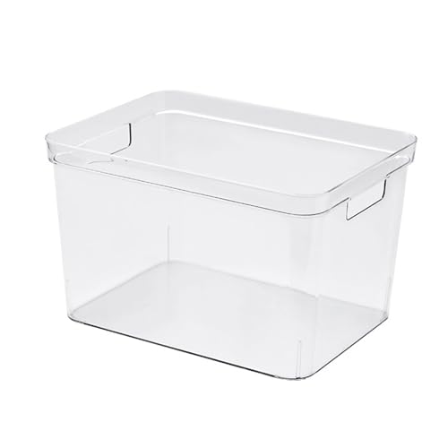 YDRCESMI Handgefertigtes Aquarium, robust, einfach zu pflegen, klare Aquarium-Dekoration für den Schreibtisch, transparentes Design mit simuliertem Wasserstrahl und exquisitem Land (L (69 cm lang)) von YDRCESMI