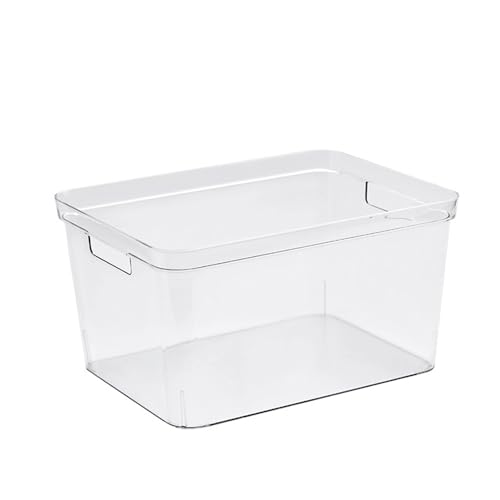 YDRCESMI Handgefertigtes Aquarium, robust, einfach zu pflegen, klare Aquarium-Dekoration für den Schreibtisch, transparentes Design mit simuliertem Wasserstrahl und exquisitem Land (M (59 cm lang)) von YDRCESMI