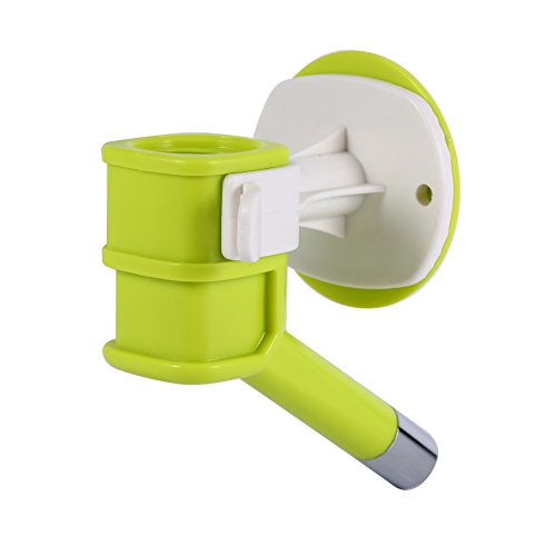 YDuupxe 3 Farben Hund Katze Haustier Katze Welpe Hund Wasserspender Haustier Trinkset für Hunde Katzen (Green) von YDuupxe