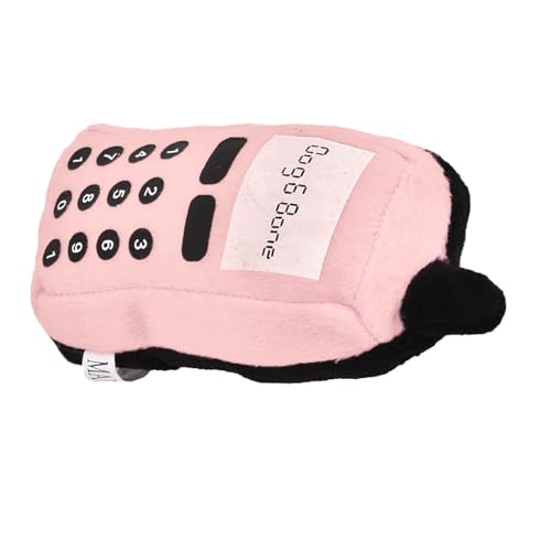 YDuupxe Handy-Form Haustier-Kauspielzeug, Interaktives Kauspielzeug, Haustier-Hunde-Kauspielzeug, Katzen-Welpen-Zoohandlung (PINK) von YDuupxe