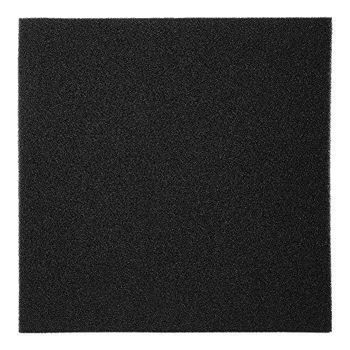 YDuupxe Sicherer Filterschwamm, Aquarium-Filterschwamm, Schwarz für Süßwasser-Meerwasser (50 * 50 * 5cm grobes Loch) von YDuupxe