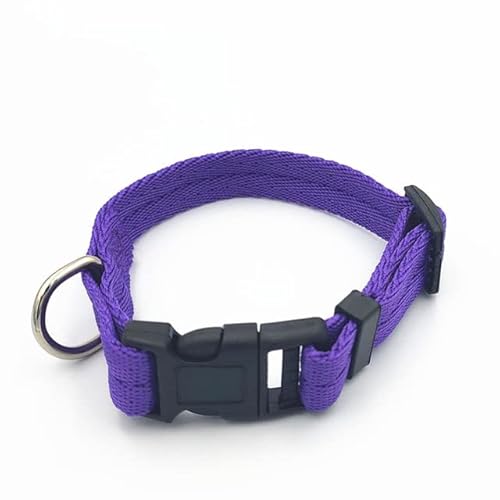 Haustier-Halsband, niedlich, kleine Fußabdrücke, verstellbar, Nylon, Polyester, Welpen, Katzen, 7 Farben von YEAG