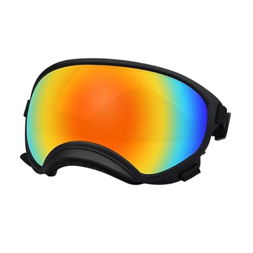 Hunde Haustier Brille Outdoor Hund Sport Sonnenbrille Verstellbarer Riemen für Reisen Skifahren und Anti-FogPet Goggles von YEAG