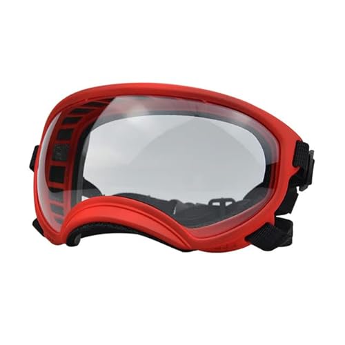 Hunde Haustier Brille Outdoor Hund Sport Sonnenbrille Verstellbarer Riemen für Reisen Skifahren und Anti-FogPet Goggles von YEAG