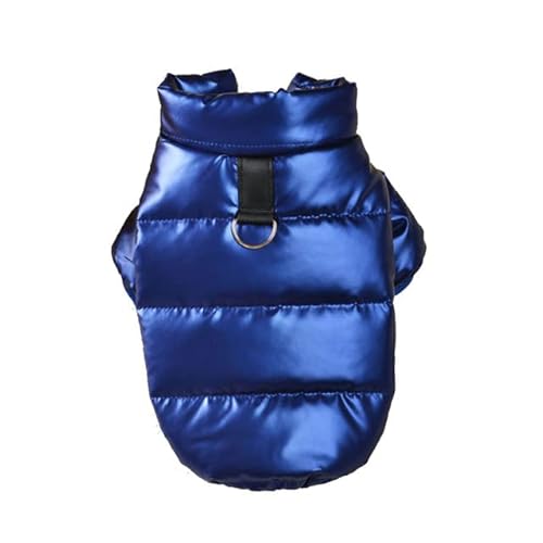 Hundebekleidung für Welpen, Outdoor, winddicht, wasserdicht, aus Leder, warm, gepolsterte Jacke für Hunde und Katzen bei kaltem Wetter Hundebekleidung für Welpen, Outdoor, winddicht, wasserdicht, aus Leder, warm, gepolsterte Jacke für Hunde und Katzen bei kaltem Wetter von YEAG