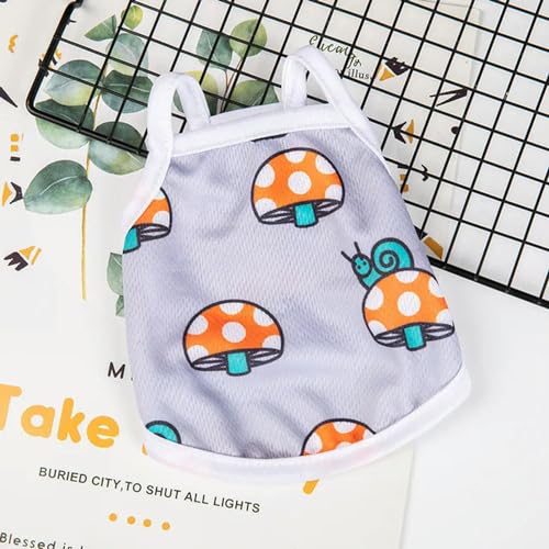 Ultra Dünne Hund Kühlweste Atmungsaktiv Mesh Tuch Haustier Kleidung für Kleine Hunde Nette Obst Drucken Sommer Welpen Katze T-shirt Ultra Dünne Hund Kühlweste Atmungsaktiv Mesh Tuch Haustier Kleidung für Kleine Hunde Nette Obst Drucken Sommer Welpen Katze T-shirt von YEAG