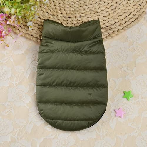 Winter-Daunenjacke für Haustiere, winddicht, warm, für kleine und mittelgroße Hunde, Katzen, Welpen, Chihuahua, Shih Tzu, Kostüm, Yorkies Winter-Daunenjacke für Haustiere, winddicht, warm, für kleine und mittelgroße Hunde, Katzen, Welpen, Chihuahua, Shih Tzu, Kostüm, Yorkies von YEAG