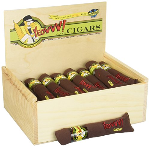 ROSEWOOD yeoww Katzenminze Zigarren Box, 24 von YEOWWW