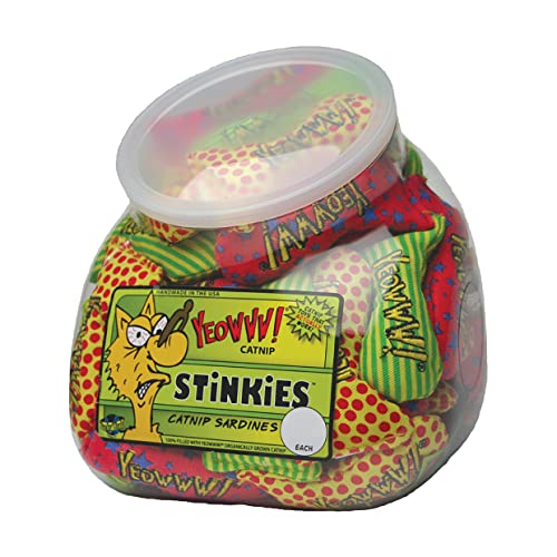 YEOWWW Fishbowl of Stinkies Katzenspielzeug mit Katzenminze von YEOWWW