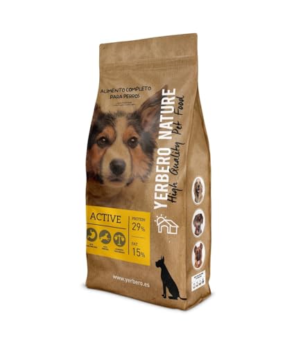 YERBERO Nature Active Premium Hundefutter, 10 kg von YERBERO