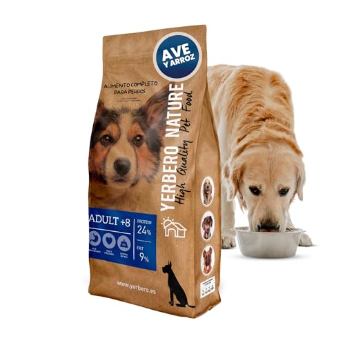 YERBERO Nature Adult + 8 Light Premium Hundefutter, 10 kg von YERBERO