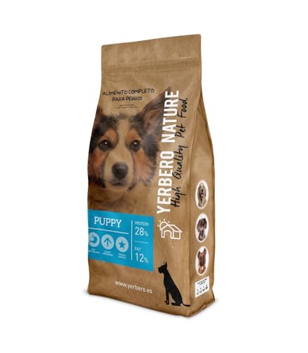 Yerbero Nature Puppy Premiumfutter für Welpen, 10 kg von YERBERO