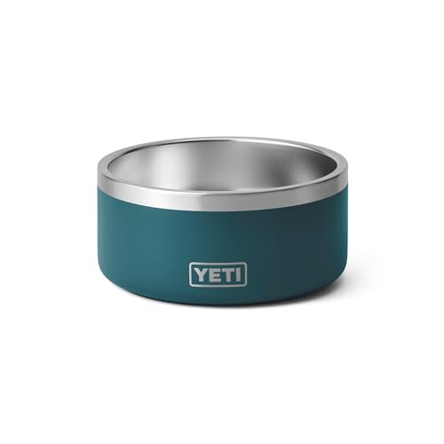 YETI Boomer 4 Hundenapf aus Edelstahl, rutschfest, fasst 907.2 g, Agave Teal von YETI