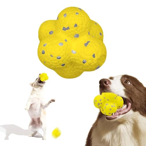 YFCJYBF Katzen und Hunde kauen Zauberbälle，Kauzauber Ball, Pfotenstern Kauzauber Ball,hundespielzeug Unzerstörbar,pfotenstern Magic Ball,Magic Ball Hunde,pfotenstern Ball,Kauzauber Ball Für Hunde von YFCJYBF