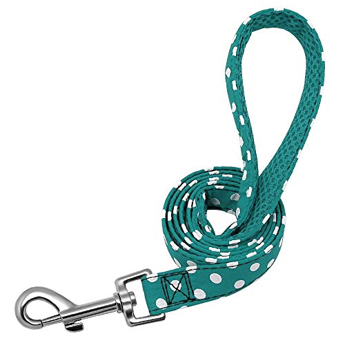 YFCTLM Hundeleine Pet Gehen Hundeleine-Blei for Small Medium Hunde Katzen Tupfen Puppy Training Leinen Lauf Leads Außenseilgürtel (1,2 m) (Color : Blue) von YFCTLM