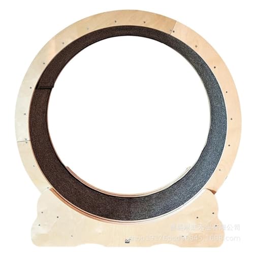 YGDYFDC Cat Wheel Laufband for Katzen aus Holz, Fitnessgerät for Katzen, for Zuhause, niedliches Haustier-Trainingsrad, Trainingsrad for Haustiere Katzenlaufrad von YGDYFDC