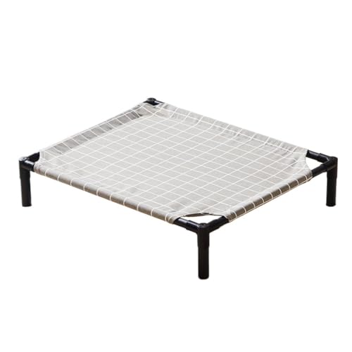 YGDYFDC Hundenest Hundebett, abnehmbares Katzenbett, Katzenbett, Haustierbett, Feldbett über dem Boden, universell for alle Jahreszeiten Haustierbett(1,M60*50 * 12cm) von YGDYFDC