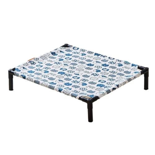 YGDYFDC Hundenest Hundebett, abnehmbares Katzenbett, Katzenbett, Haustierbett, Feldbett über dem Boden, universell for alle Jahreszeiten Haustierbett(3,M60*50 * 12cm) von YGDYFDC