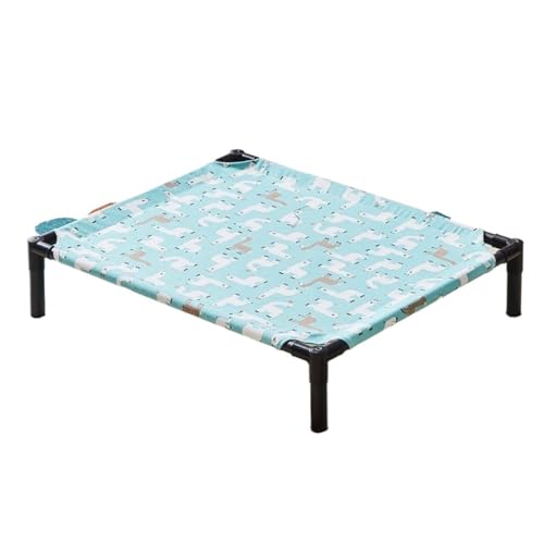 YGDYFDC Hundenest Hundebett, abnehmbares Katzenbett, Katzenbett, Haustierbett, Feldbett über dem Boden, universell for alle Jahreszeiten Haustierbett(8,M60*50 * 12cm) von YGDYFDC