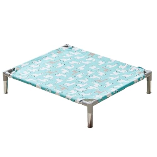 YGDYFDC Hundenest Hundehütte Hundebett Feldbett Abnehmbares und waschbares feuchtigkeitsbeständiges Haustierbett Atmungsaktives Katzenbett Haustierbett(8,S(50 * 50 * 12cm)) von YGDYFDC