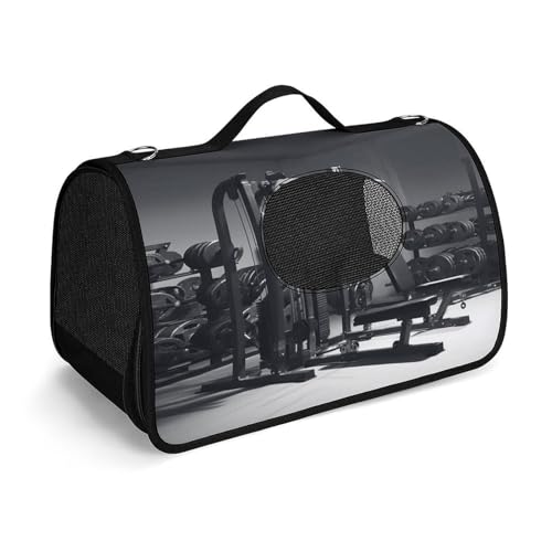 YHEGBFD Haustier-Handtasche, Fitnessgerät, modische Hundetasche, kleine Haustier-Tragetasche, Haustier-Tragetasche, Reise-Haustier-Handtasche für Katzen und kleine Hunde von YHEGBFD