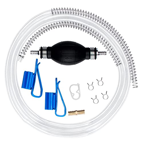 Siphon Kit Effizient Siphon Schlauch Öl Wasser Kraftstoff Transfer Siphon Aquarium Wasserwechsler Hand Kraftstoff Siphon für Aquarium Wasserentfernung Siphon von YIGZYCN