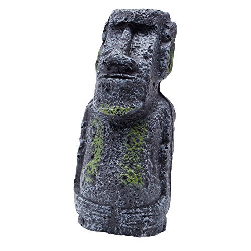 YIGZYCN Bergblick Dekoration Steingarten Landschaft Felsversteck Steinhöhle Unterschlupf Mini Statue Ornament Aquarien Dekorationen Frohe Ostern Kunsthandwerk Spielzeug Holz Osteranhänger Tür von YIGZYCN