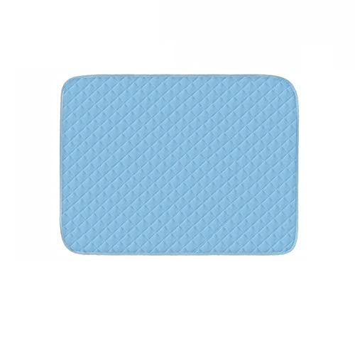 Kühlmatte Für Hunde Cool Dog Kissen Pad Indoor Outdoor Self Cooling Gel Pet Dog Matte Für Bodenbett 2 Stück L von YITON