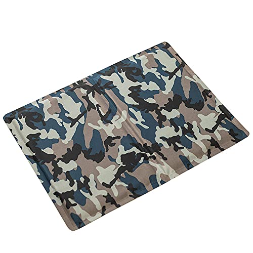 Kühlmatte Für Hunde Pet Cool Mat Grau Bett Pet Cold Gel Pad Wärmeentlastung Sommer Weiche Hundekühlmatte Cool Down Cat Ice Pad 1 Stück 50X40cm von YITON