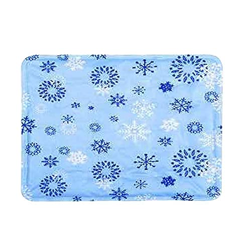 Kühlmatte Für Hunde Pet Ice Pad Kühlmatte Selbstkühlende Gel Pad Matte Wiederverwendbare Kisseneinlage Gel Kühlkissen Haustier Hundematte Mehrzweck Pad 2 Stück von YITON