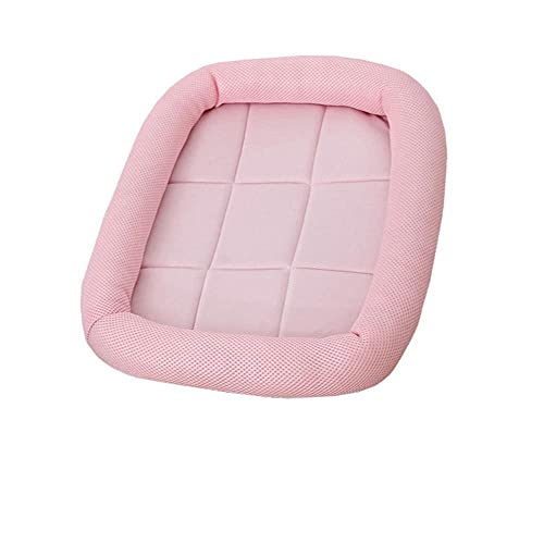 Kühlmatte Für Hunde Pet Ice Pad Sommer Cool Feeling Zwinger Katzendecke Ice Silk Pad Grid Heimtierbedarf 1 Stück L von YITON