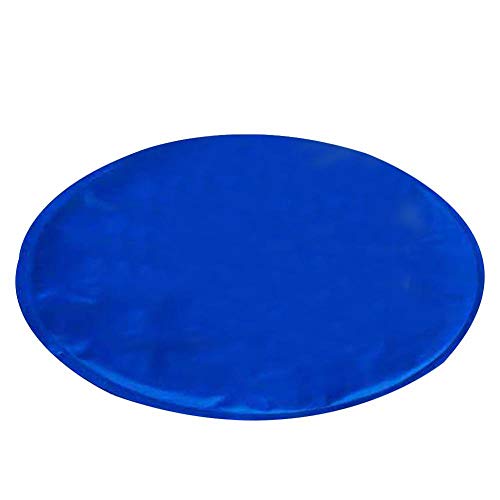 Kühlmatte Für Hunde Runde Pet Ice Pad Kühlmatte Selbstkühlende Gel Pad Matte Wiederverwendbare Kisseneinlage Gel Kühlkissen Haustier Hundematte Mehrzweck Pad 2 Stück von YITON