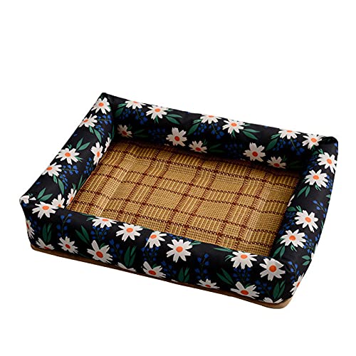 Kühlmatte Für Hunde Sommer Hundebett 1 Stück 61X51cm Katzenkissen Welpen Schlafnest Für Kleine Hunde Katze EIS Seide Cool Mat Pet Cooling Mattress 05 von YITON