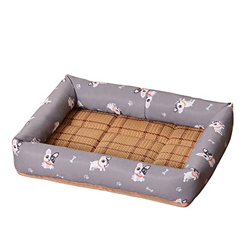 Kühlmatte Für Hunde Sommer Hundebett 1 Stück 61X51cm Katzenkissen Welpen Schlafnest Für Kleinen Hund Katze EIS Seide Cool Mat Pet Cooling Mattress 11 von YITON