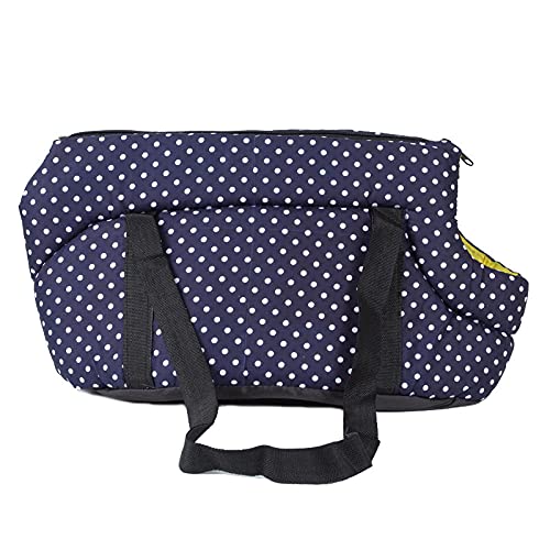 Rucksäcke Für Haustiere 1St 35X20X22Cm Weiche Hunde Umhängetaschen Tragerucksack Outdoor Haustier Hunde Reise Tragetasche Marineblau von YITON