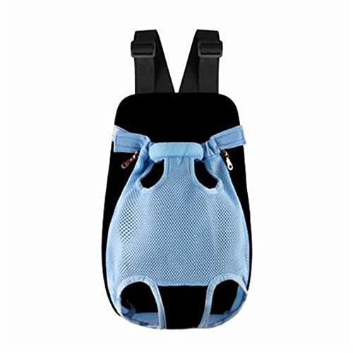 Rucksäcke Für Haustiere 1St Blaue Hundetragetasche Rucksack Outdoor Reise Mesh Atmungsaktive Hundetasche Haustiertaschen Für Kleines Haustier M von YITON