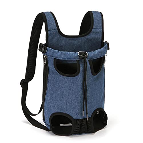 Rucksäcke Für Haustiere 1St Cowboy Blue Chihuahua Brustpaket Katze Welpen Outdoor Reisetasche Atmungsaktives Mesh Haustiertragen Für Kleine Hundekatze S von YITON