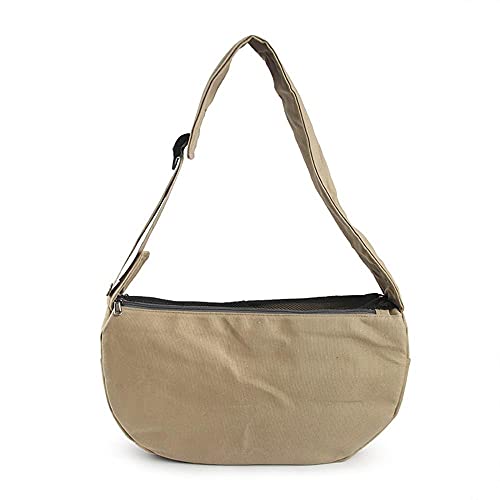 Rucksäcke Für Haustiere 1St Haustiertasche Kleine Hundetragetasche Tragetasche Puppy Schultertaschen Geneigte Schulter Katzentasche Khaki von YITON