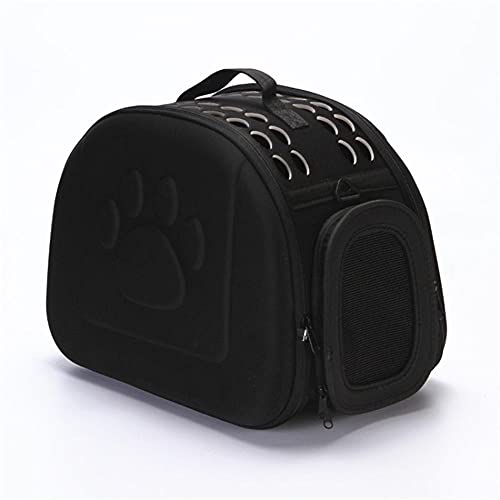 Rucksäcke Für Haustiere 1St Haustiertragetasche Tragbare Outdoor Katze Faltbare Hundereise Haustiertasche Welpentragen Schulter Hundetaschen Schwarz von YITON