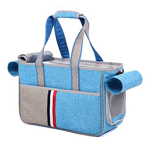 Rucksäcke Für Haustiere 1St Himmelblau Haustier Hundetasche Katze Hund Tragetasche Reisen Tragbare Handtasche Umhängetasche Heimtierbedarf L von YITON