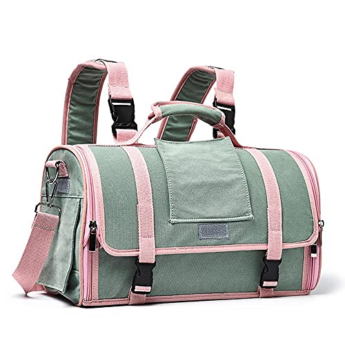 Rucksäcke Für Haustiere 1St L Größe Hund Katze Rucksack Tragbare Outdoor Reisetasche 2 In 1 Neueste Katzentragetaschen Atmungsaktive Haustiertragen Grün von YITON