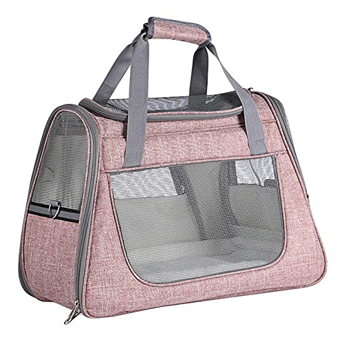 Rucksäcke Für Haustiere 1St Welpen Reisetaschen Atmungsaktives Mesh Kleine Katzentrage Haustiertasche Tragbare Hunde Katzentragetasche Haustiere Handtasche Grau von YITON