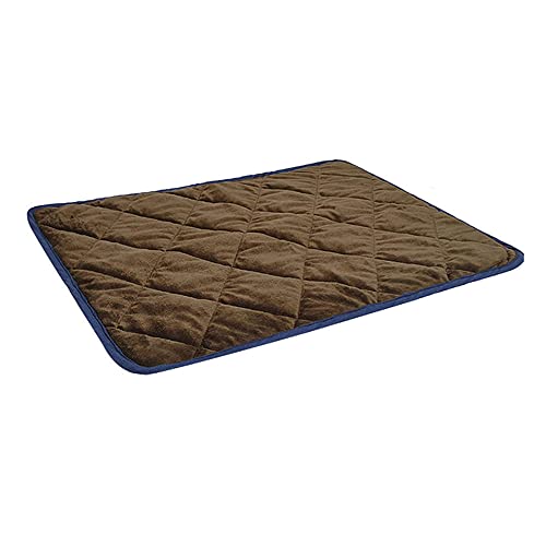 Warme Hundematten Brown Pet Selbstheizende Matte Pet Pads Hundedecke Katzenbett Haustier Wärmematte Decke Warmer Winter Weicher Hundeteppich 1St L von YITON