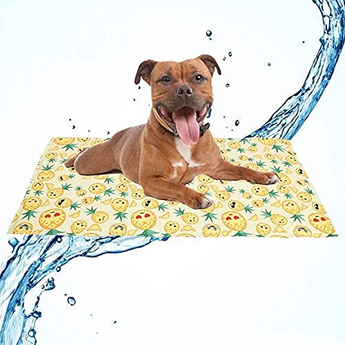 YITON Kühlmatte Für Hunde Dog Cool Mat Hunde Selbstkühlende Gelmatten Pads Pet Cool Beds 1 Stück L von YITON