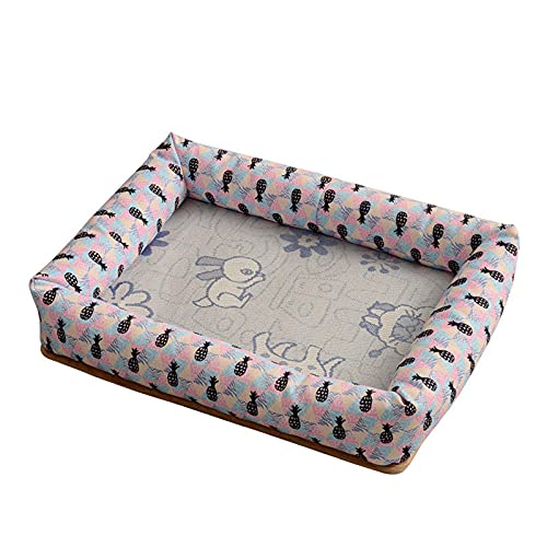 YITON Kühlmatte Für Hunde Sommer Hundebett 1 Stück 61X51cm Katzenkissen Welpen Schlafnest Für Kleine Hunde Katze EIS Seide Cool Mat Pet Cooling Mattress 10 von YITON