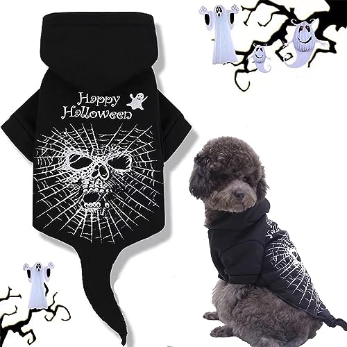 Haustier Halloween Kostüme,Hundekostüm Halloween,Hunde Anzug,Katzen Kostüm,Kürbis Hund Kostüme,Haustierkostüm Für Hunde Und Katzen.Für Kleine Mittlere Hunde Katzen (M(2-3) KG) von YITONGFU