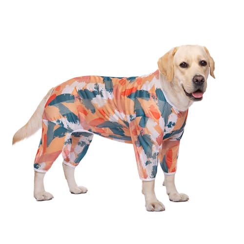 Hunde-Shirts Hundehemden Hundebekleidung Hundepullover Nette Haustier Hund Sweatshirts Weich Atmungsaktiv Hundepyjama (2XL) von YIYELIY