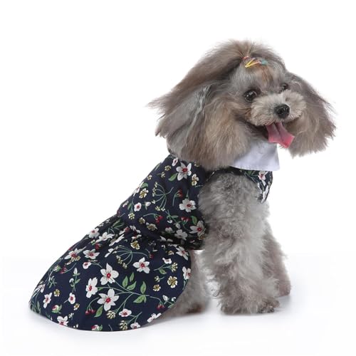YIYELIY Hundekleid Welpenrock Haustier Hundekleid ​Hunde Kleid Prinzessin Abendkleid Kleid Für Hunde Katzen (M) von YIYELIY