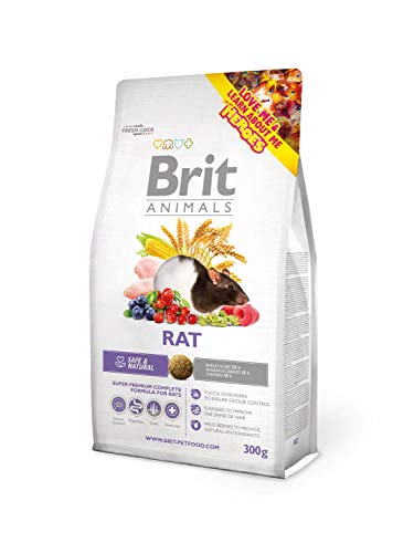 Allco Brit Animals Rat Complete | 1,5kg Premium-Rattenfutter von YJDayy